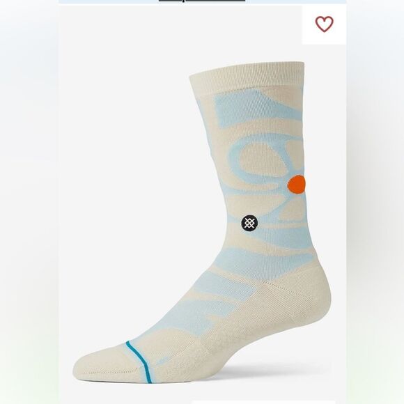 STANCE UNISEX GROVES MOVES IN CREW HEIGHT COMBED COTTON LIGHT CUSHION NWT - Picture 2 of 6